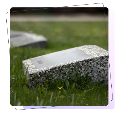 The Concept of QR Headstones