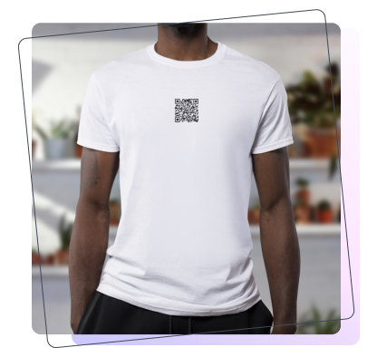 Ensuring Your QR Code Works on a T-Shirt