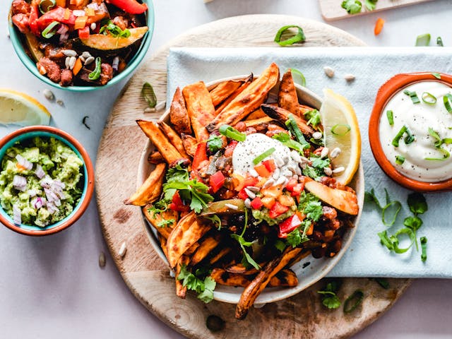 3. Sweet Potato and Black Bean Tacos