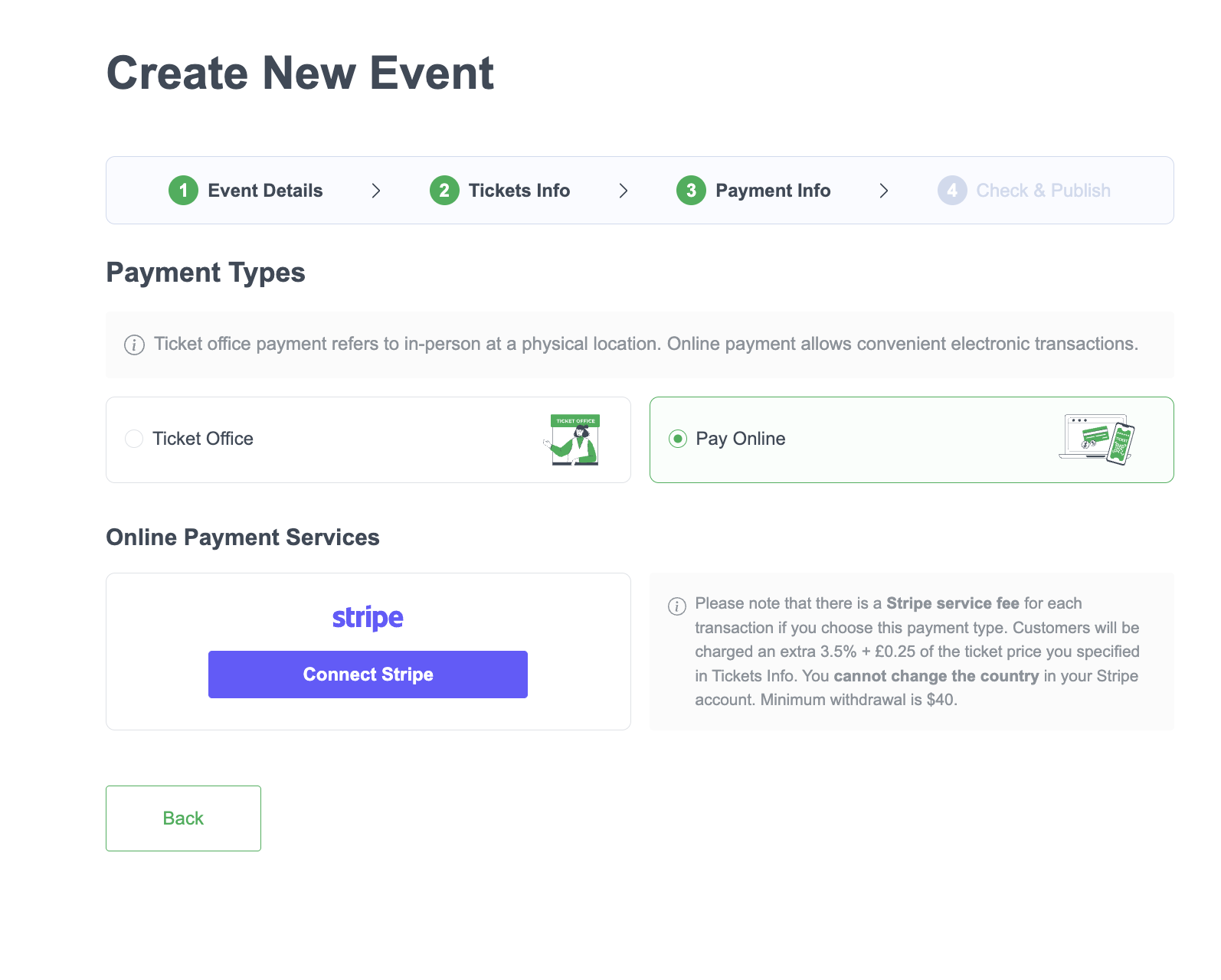 Online Payments (Stripe)