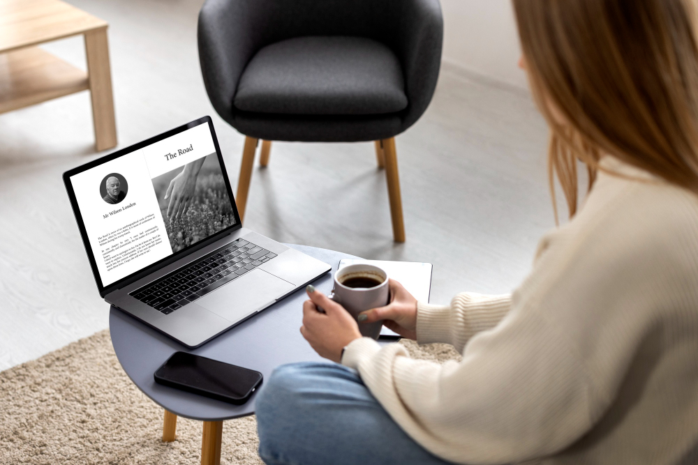 Rollen av en online CV-mall